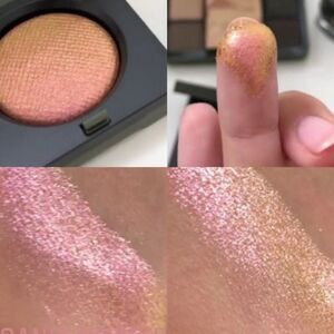 Bobbi Brown Luxe shadow Incandescent Multichrome Pink w/Gold Shift